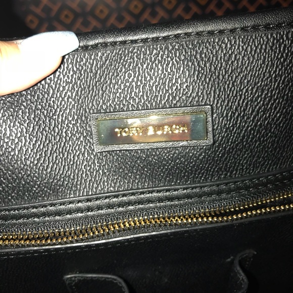 Tory Burch large black tote - Picture 3 of 5